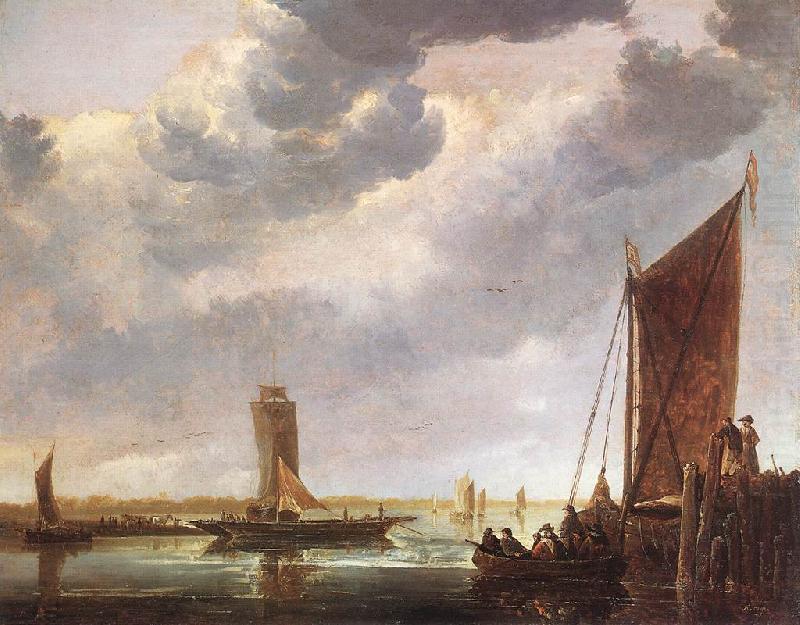 CUYP, Aelbert The Ferry Boat fg china oil painting image